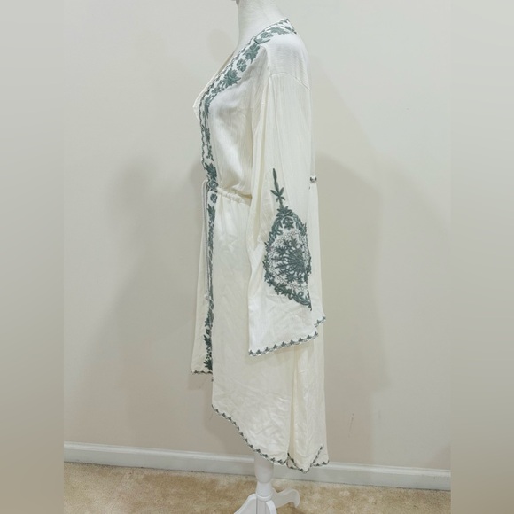 R. Vivimos Hi Lo Women's Embroidered Bohemian Style Dress-Size XXL Hippy - Picture 4 of 14